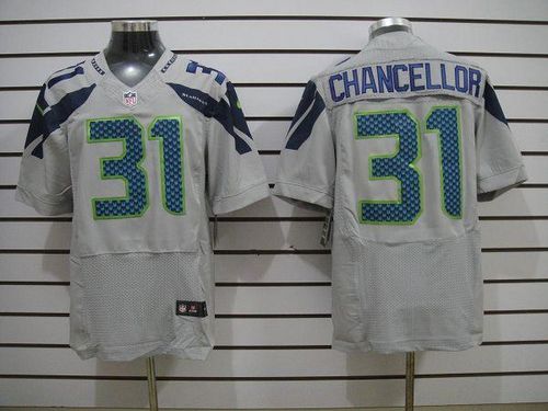 Nike Seahawks #31 Kam Chancellor Grey Alternate Men's Stitched NFL Vapor Untouchable Elite Jersey - Click Image to Close